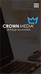 Mobile Screenshot of crownmediagroup.com